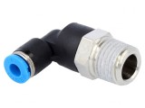 Racord push-in 90&deg; 4mm 0,95-6bar