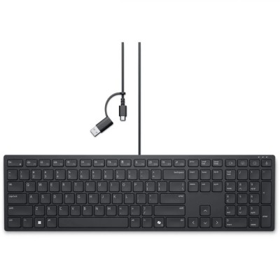 Dell Wired Collaboration Keyboard - KB525C US International (QWERTY) foto