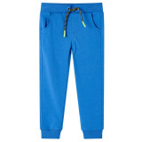 Pantaloni de trening pentru copii, albastru, 104, vidaXL