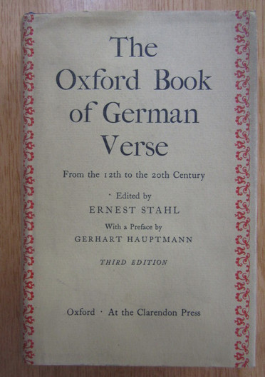 The Oxford Book of German Verse 1967