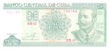 Bancnota Cuba 5 Pesos 2019 - P116 UNC