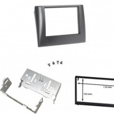 Kit Cadru radio 2DIN cu consola metalica + rama cadru (173×103mm) Fiat STILO
