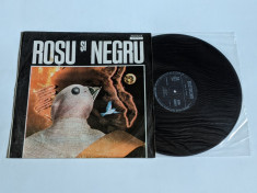 Rosu si negru - disc vinil ( vinyl , LP ) nou foto