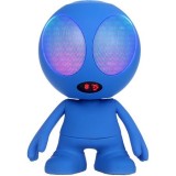 Boxa Alien BT-USB-uSD-FM cu acumulator albastra