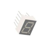 Afisaj 1digit LED rosu ac 12.6x19x7mm