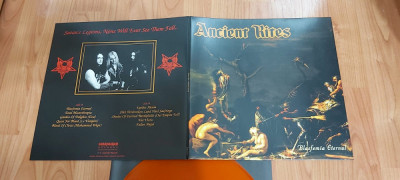 ANCIENT RITES - BLASFEMIA ETERNAL - gatefold orange vinyl ,Soulseller Rec. foto