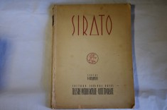 album Sirato, text de Petru Comarnescu Caminul Artei Maestrii Picturii Romane Contemporane