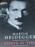 FIINTA SI TIMP Martin Heidegger CARTONATA