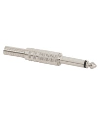 Mufa JACK 6.3 mm mono tata cu protectie cablu foto