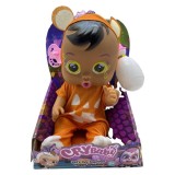 Bebelus replica mare Baby Cry portocaliu