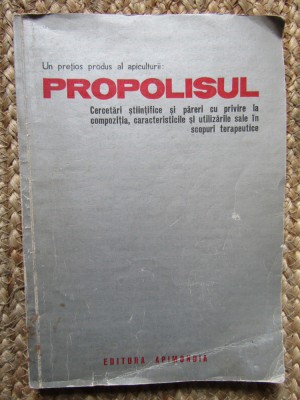 Un pretios produs al apiculturii - Propolisul, 1975 foto