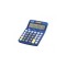 Calculator de birou EC 3775 12 digit baterie +solar albastru Trevi