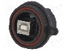 Conector {{Tip conector}}, pt. montare pe panou, BULGIN - PX0842/B