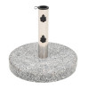 Suport umbrela de soare, granit, rotund, 20 kg GartenMobel Dekor, vidaXL