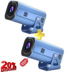 Pachet 2x Videoproiector portabil Cinevo CVO‑G1 &ndash; Cinema acasă, 4K UHD, Android 11