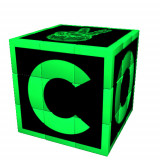 Cub Rubik - Iconic - Memo: Cool Neon Green | Iconicube