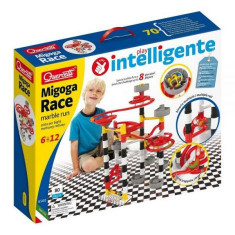 Joc de construcție educativ Migoga Race Marble Run, 6-12 ani, Quercetti Q06560