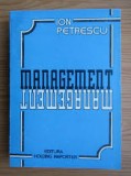 Ion Petrescu - Profesiunea de manager