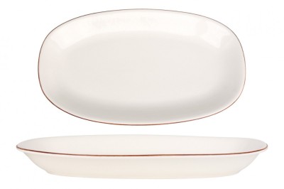 Bonna Placa de service - Retro - Por&amp;Aring;&amp;pound;elan - 34x19 cm - set de 2 foto