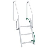 Scară de doc Altele Manual Argintiu 58 x 77 x 144 cm Aluminiu