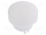 Capişon YB &Oslash;15x12,2mm alb NKK SWITCHES