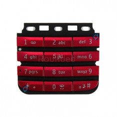 Tastatura Nokia 300 Asha Roșu numeric