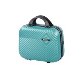TraveLux Pro valiză portabilă cu capac dur 28x36x16 cm albastru lagună