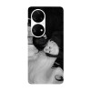 Husa compatibila cu Huawei Nova Y70 model Black&amp;amp;White, Silicon, TPU, Viceversa, Transparent, Carcasa
