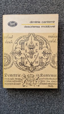 DESCRIEREA MOLDOVEI - Dimitrie Cantemir (BPT) foto