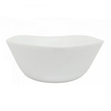 Set 6 Boluri Patrate din Opal Alb 16cm T310 DNC40091