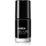 Cumpara ieftin NOBEA Day-to-Day Gel-like Nail Polish lac de unghii cu efect de gel culoare Black sapphire #N22 6 ml