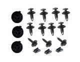 Set clipsuri fixare carenaj aripa interioara Ford Mondeo (Ba7), 03.2007-02.2015, 17 bucati la set