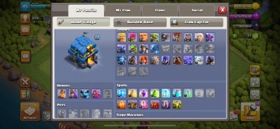 Cont clash of clans foto