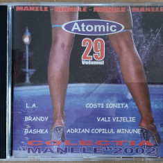CD cu muzica Adrian Minune, Sorinel Pustiu, Brandy, ELGI, Atomic,,manele 2002