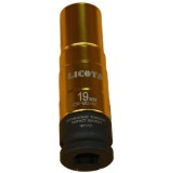 Cheie Tubulară Impact SW 19 de 100mm din Oțel Crom-Molibden cu Funcție de Torsiune