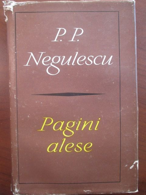 Pagini alese- P. P. Negulescu