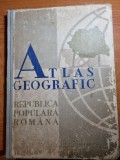 Atlas geografic - republica populara romana - din anul 1965