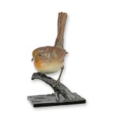 Pasarica-statueta din bronz pictat ND-51