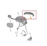 Carcasa oglinda exterioara Citroen C3 Picasso 10.2008-, C4 Picasso (UA/UD) 10.2006-06.2013; Peugeot 3008 an 08.2009-10.2013, 3008 an 09.2013-09.2016,