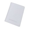 Mini portofel compact din piele PU, subtire si portabil, design modern si elegant - Alb, Oem