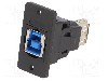Conector {{Tip conector}}, versiune USB 3.0, {{Orientare spa&amp;#355;iala}}, CLIFF - CP30606NX