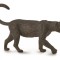 Figurina Leopard negru pictata manual L Collecta