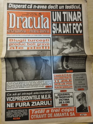 ziarul dracula mai 1993 foto