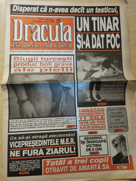 ziarul dracula mai 1993