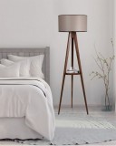Cumpara ieftin Lampadar Sehbali Gri 26x26x65 cm