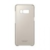 Husa de protectie Samsung Galaxy S8 Clear cover auriu, Plastic, Carcasa