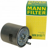 Filtru Combustibil Mann Filter Renault Laguna 3 2007-2015 WK918/1, Mann-Filter