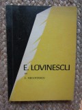 E. LOVINESCU-I. NEGOITESCU