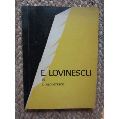E. LOVINESCU-I. NEGOITESCU