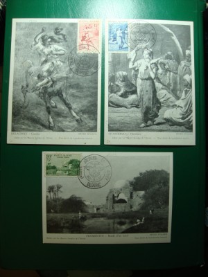 ALGERIA 1957 SERIE MAXIME foto